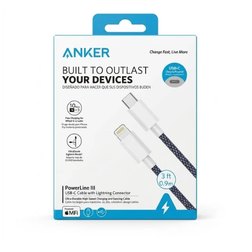 كابل USB-C 3ft 9.0m